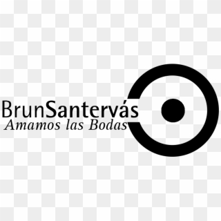 Logotipo Blanco Brunsantervas Slogan Vaciado Negro - Circle, HD Png Download
