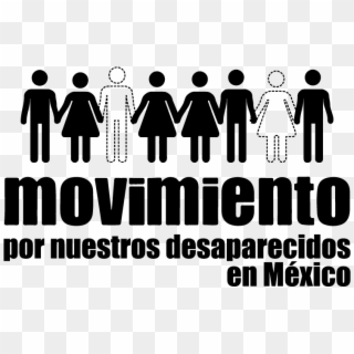 Logo Mov X Nuestros Desaparecidos Negro - Illustration, HD Png Download