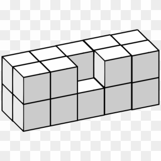 Cube Tetris Three-dimensional Space Jigsaw Puzzles - Math Blocks Png Clipart Cube, Transparent Png