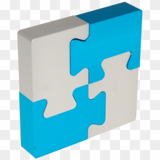 4 Piece Metal Puzzle - Paper, HD Png Download
