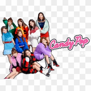 Twice 2nd Japanese Single [candy Pop] Twicejapan - Twice Candy Pop ポスター, HD Png Download