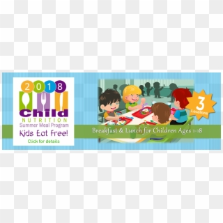 2018summerfeeding2 - Fw - School Cafeteria Clipart, HD Png Download