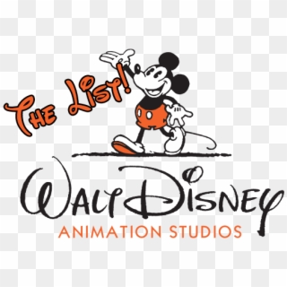 Disney Animated Film List - Walt Disney Logo Mickey Mouse, HD Png Download