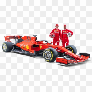 Team Site - Charles Leclerc 2019 Ferrari, HD Png Download