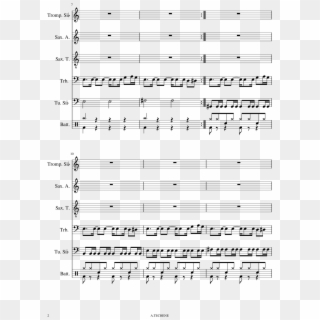 Take A Look Around Sheet Music Composed By Limp Bizkit - Elephant Gun Trumpet Notes, HD Png Download