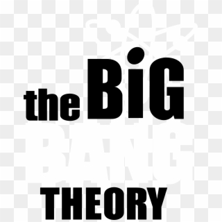 The Big Bang Theory Logo Black And White - Big Bang Theory Logo Png, Transparent Png