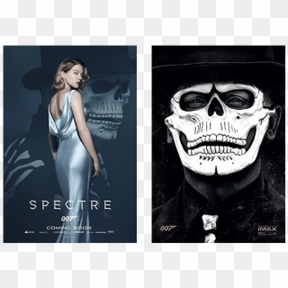 Spectre © 2015 Metro Goldwyn Mayer Studios Inc - James Bond Spectre Imax Poster, HD Png Download
