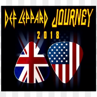 Bleed Area May Not Be Visible - Def Leppard And Journey, HD Png Download