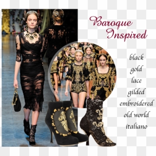 Dolce & Gabbana Baroque Inspired Style - Baroque Dolce And Gabbana, HD Png Download