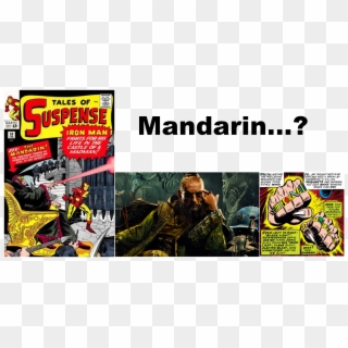 Wong Tsz Mandarin Combine 1 - Iron Man Comic Mandarin, HD Png Download