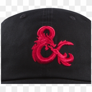 D&d Red Logo Ampersand Dad Cap - Dnd Logo Embroidery, HD Png Download