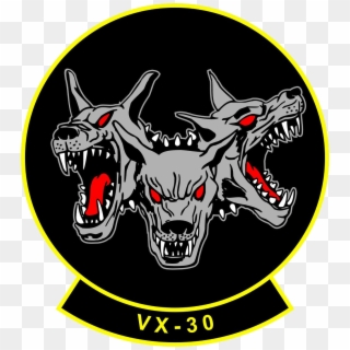 Air Test And Evaluation Squadron 30 Insignia, 2004 - Vx 30 Bloodhounds, HD Png Download