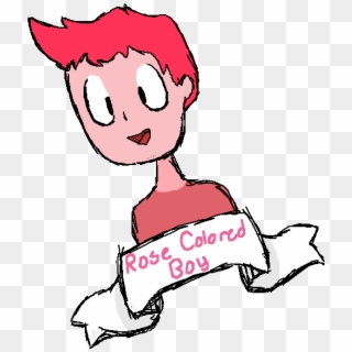 Rose Colored Boy - Cartoon, HD Png Download