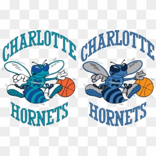 But Based On The Color Scheme They Went To For The - Classic Charlotte Hornets Logo, HD Png Download