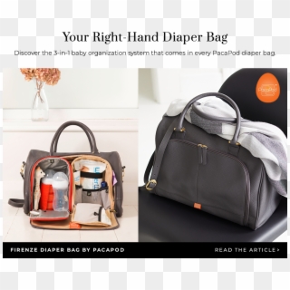 Your Right-hand Diaper Bag - Nappy Bag, HD Png Download