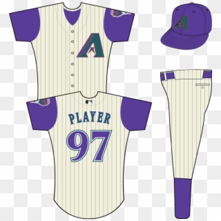 Arizona Diamondbacks - 2000 Arizona Diamondbacks Uniforms, HD Png Download