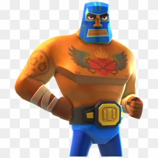 Until Valentine's Day, You Can Get Brawlout At 25% - Guacamelee Juan Png, Transparent Png