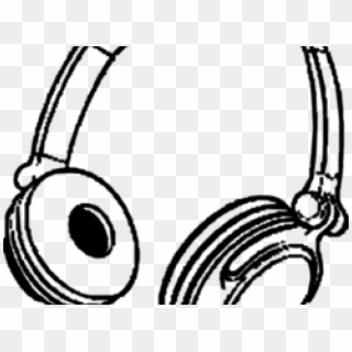 Clipart Wallpaper Blink - Headphones Clipart Png Black And White, Transparent Png