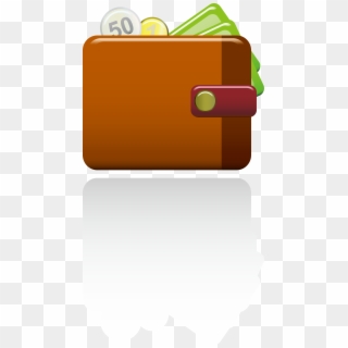 Coin Purse Clipart - Wallet Icon Png, Transparent Png