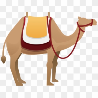 Camels Clipart Horse - 駱駝 手繪, HD Png Download