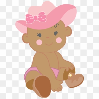 Diapers Clipart Diaper Party - Cowgirl Baby Shower Clipart, HD Png Download