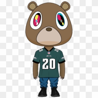 Philly - Kanye West Decal Bear, HD Png Download