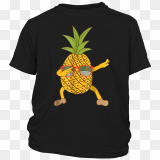 Pineapple Dab Pose Shirt - T-shirt, HD Png Download