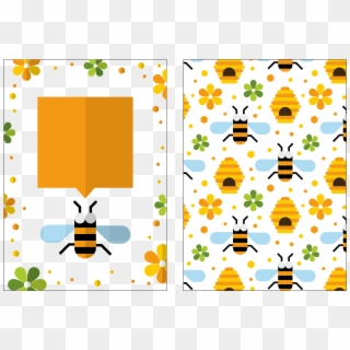 Beehive Honey Bee Pattern Transprent Png Free - Vector Geometric Design Png, Transparent Png