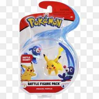 Your Basket - Pokemon Battle Figure Pack Pikachu Popplio, HD Png Download