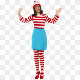 Where's Waldo Hat Png - Where's Wally Wenda Costume, Transparent Png