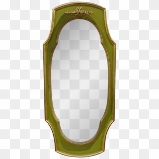 Green Mirrors, Vintage Mirrors, Vintage Antiques - Circle, HD Png Download