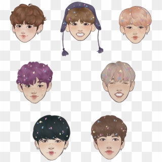 “bts Stickers Available On Redbubble ” - Sticker, HD Png Download