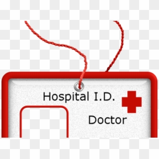 Badges Clipart Hospital - Printable Doctor Name Tag, HD Png Download