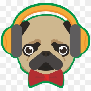 Clipart Dog Pug - Dog, HD Png Download