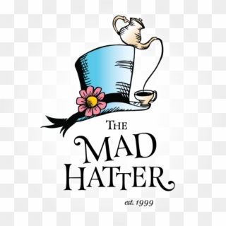 Mad Hatter Restaurant Digital Billboard Minneapolis - Clip Art Mad Hatter Tea Party, HD Png Download