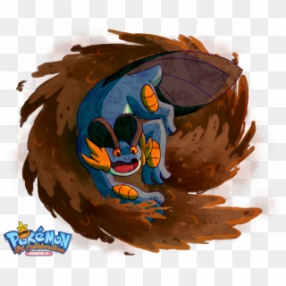#260 Swampert Used Muddy Water And Surf In Our Pokemon - Muddy Water Swampert, HD Png Download