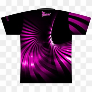 Track Pink Swirl Dye Sublimated Jersey - Graphic Design, HD Png Download