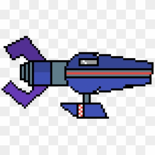 Pixel Space Ship Side View By Pixel Lord, HD Png Download