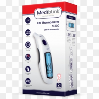 Mediblink Ear Thermometer M300 - Torch, HD Png Download