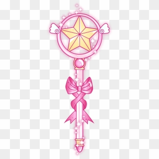 Make More Sailor Moon Wands/items Like My Chibiusa - Sakura Card Captor Wand, HD Png Download