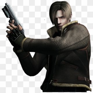 Resident Evil 4 Images Leon Wallpaper And Background - Resident Evil 4 Render, HD Png Download