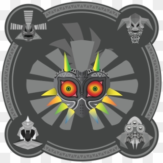 [oc] Majora And The Four, HD Png Download