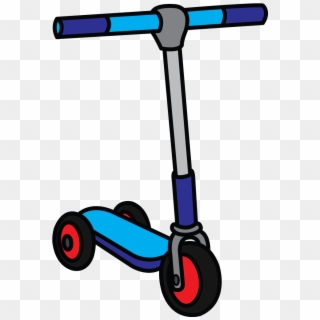 Svg Free Download Scooter Drawing Imagination - Scooter Draw, HD Png Download