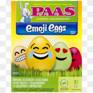 Paas Emoji Eggs Easter Egg Decorating Kit - Paas Unicorn Color Whip Directions, HD Png Download