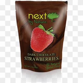 Next By Nature Dark Chocolate Covered Strawberries - Strawberry, HD Png Download