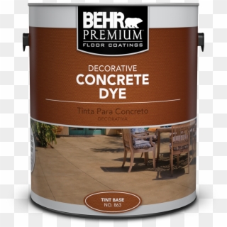 Undefined - Behr Decorative Grey Concrete Dye, HD Png Download