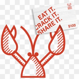 Give The Gift Of Lobster, HD Png Download
