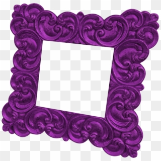 Purple Frame - اطار احمر مزخرف Png, Transparent Png