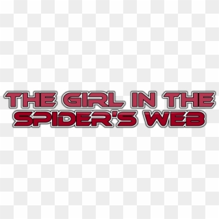 The Girl In The Spider's Web Logo Big - Graphics, HD Png Download