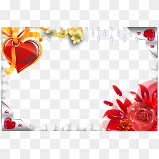 View Full Size - Love Photo Frame Png, Transparent Png